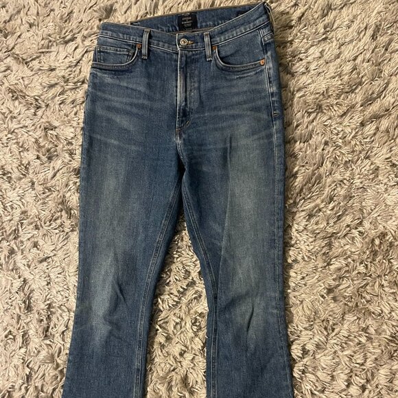 Citizens of Humanity Georgia High Rise Bootcut Slit / Split Hem Size 26 - Picture 4 of 8